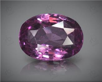 NATURAL  UNHEATED & UNTREATED  PINK SAPPHIRE (MANAK) CERTIFIED 2.11 carats (DIN 83873 )